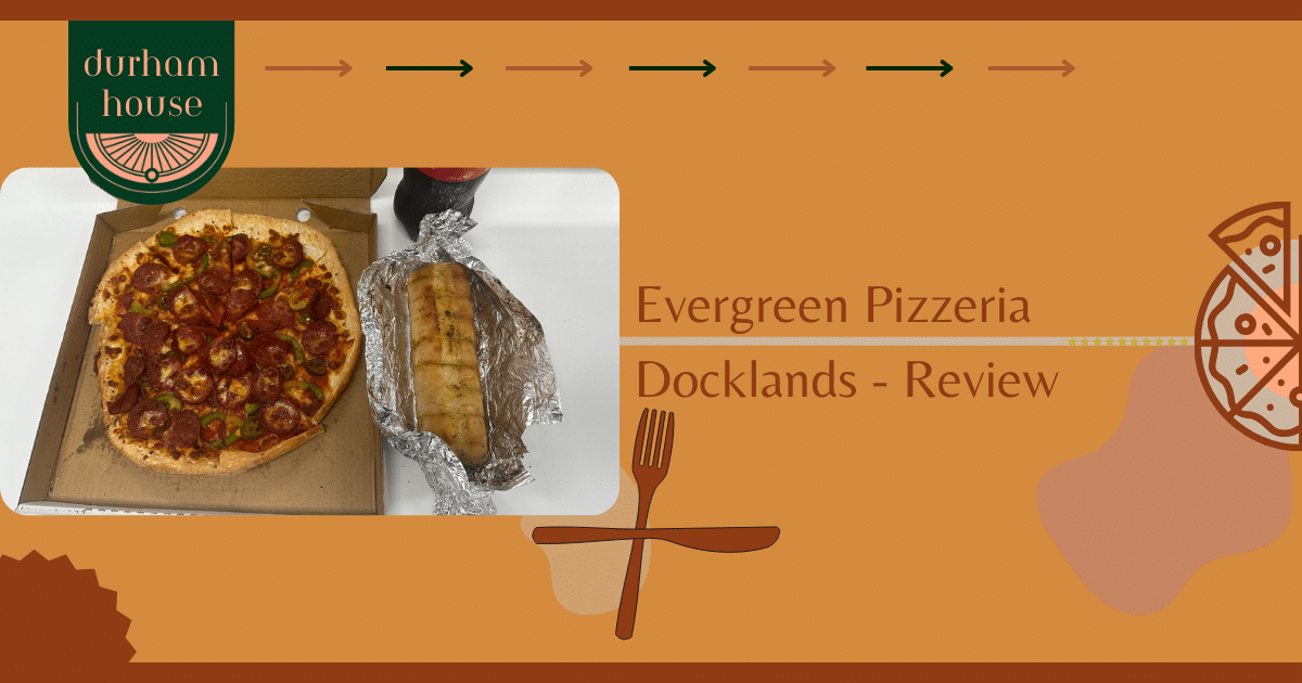 Evergreen Pizzeria Docklands Review Banner Image