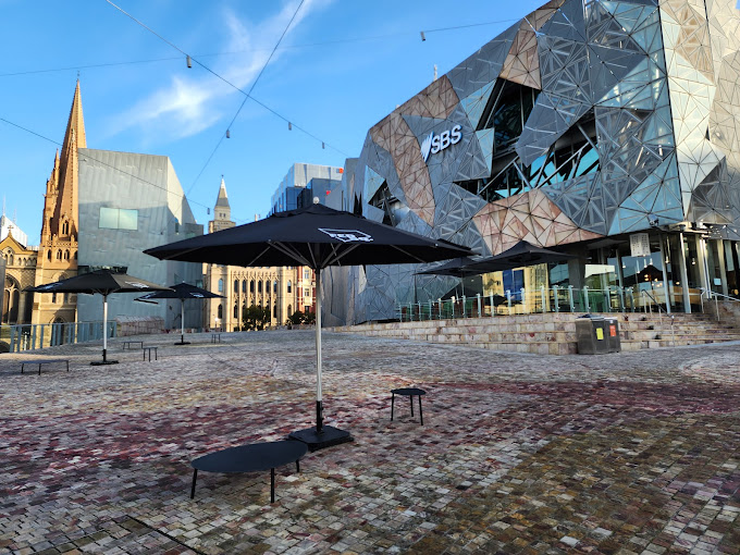 Federation Square by Arun Chandran