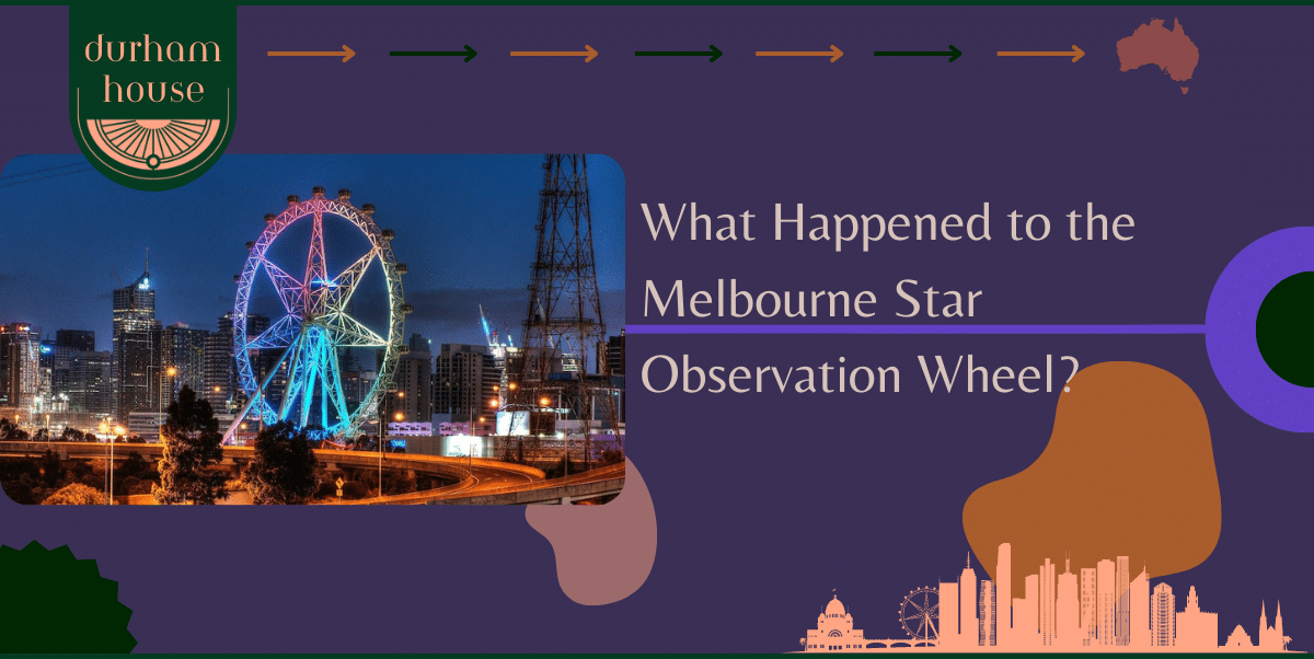 night view of Melbourne Star Observation Wheel