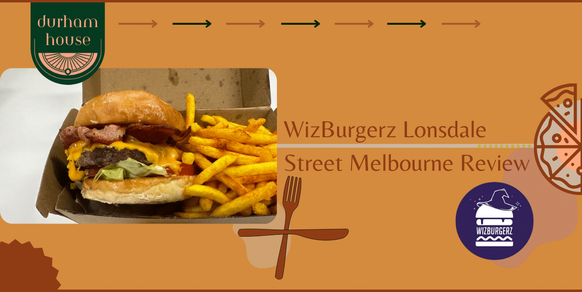 WizBurgerz Lonsdale Street Melbourne Review with Logo Banner Image